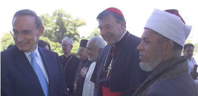 Premier Bob Carr, Cardinal Pell and Imam Fesial Abdul Rauf